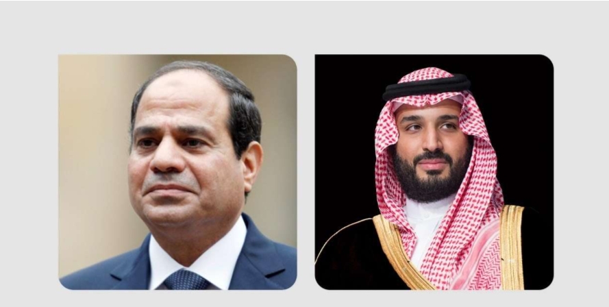 ولي العهد السعودي يهنئ هاتفيًا الرئيس المصري بفوزه بالانتخابات الرئاسية