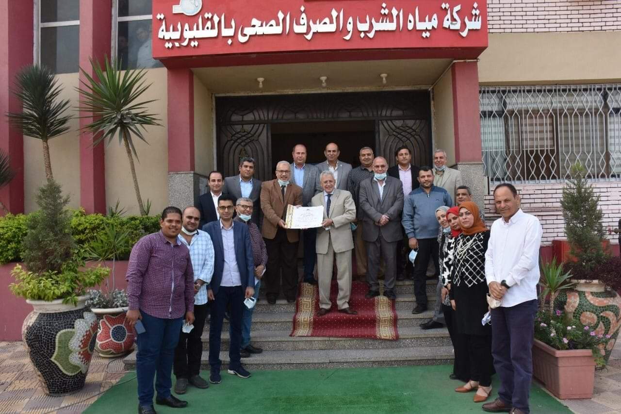 مياه القليوبية ورشة عمل " لآليات تنفيذ خطط مأمونية تداول الصرف الصحي