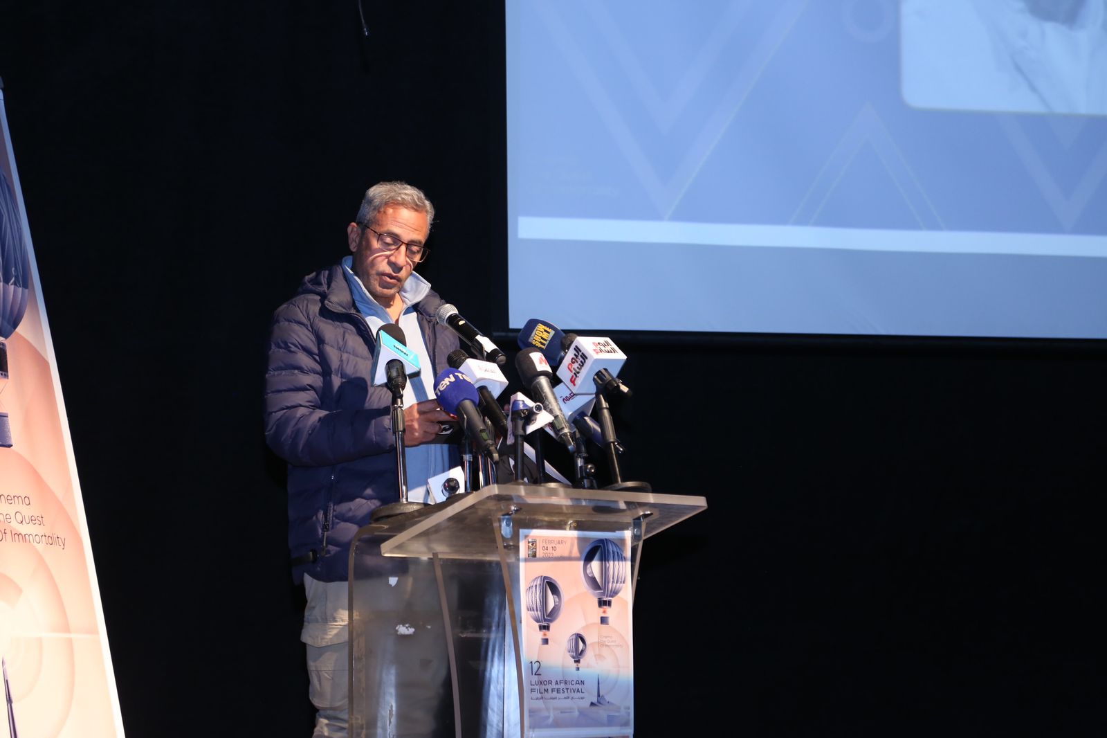 صبري فواز : مهرجان الأقصر يكرم محمد رمضان وهالة صدقي والسنغالي منصور صورا