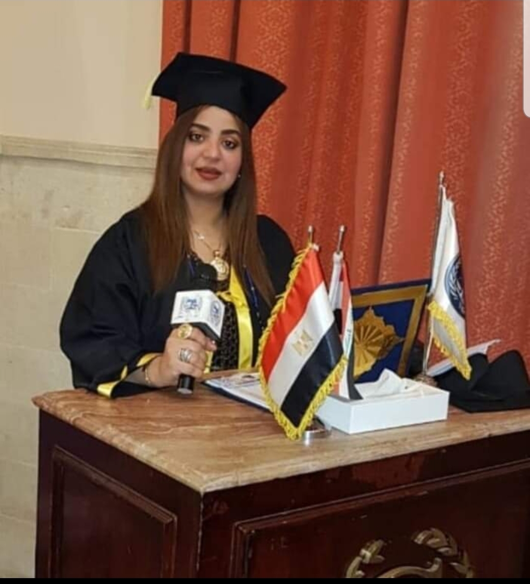 بنت الصعيد رضوي الدربي تحصل علي الدكتوراة الفخرية من الأمم المتحدة