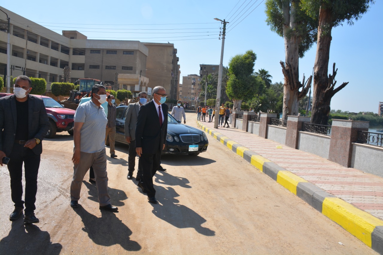 غلق كورنيش مدن بنها وكفر شكر والقناطر الخيرية تزامنا مع عيد الفطر المبارك