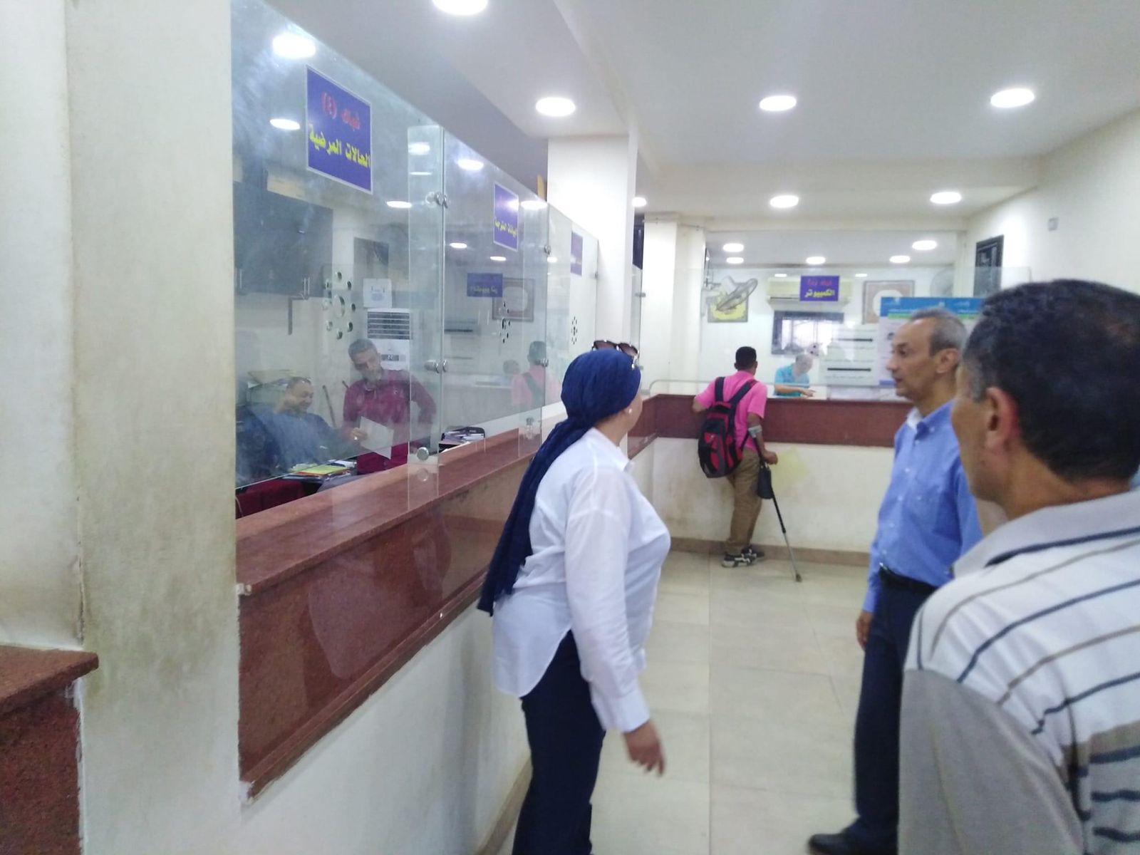 "مدير تعليم القليوبية"  يتفقد انتظام سير العمل بالمديرية