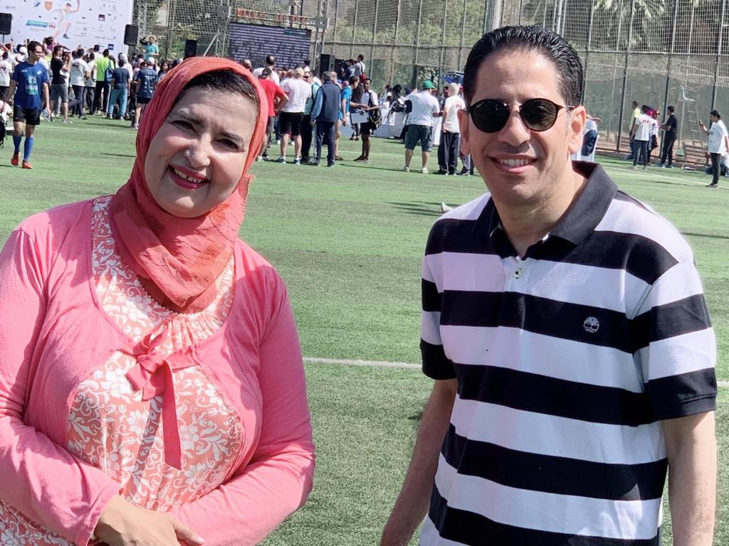 بالصور: الجمعية المصرية لأمراض القلب تفتح فاعلياتها بماراثون رياضي
