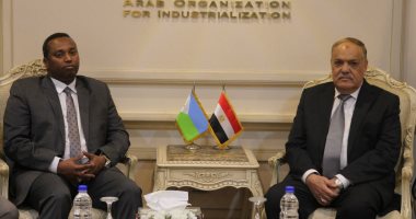 "العربية للتصنيع" تبحث مع وزير الموارد الطبيعية الجيبوتى التعاون فى الطاقة