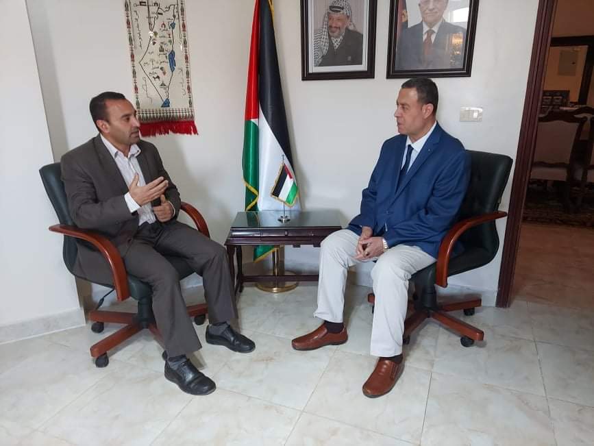 سفير فلسطين دياب اللوح نشكر مصر والرئيس السيسى لدورهما القيادى لحقن دماء الشعب الفلسطينى