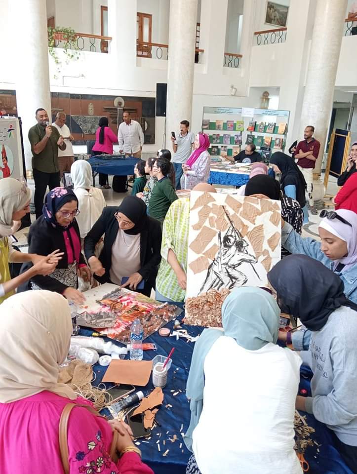 مكتبة الدقي تشارك في احتفالات النصر بالمجلس الأعلى للثقافة