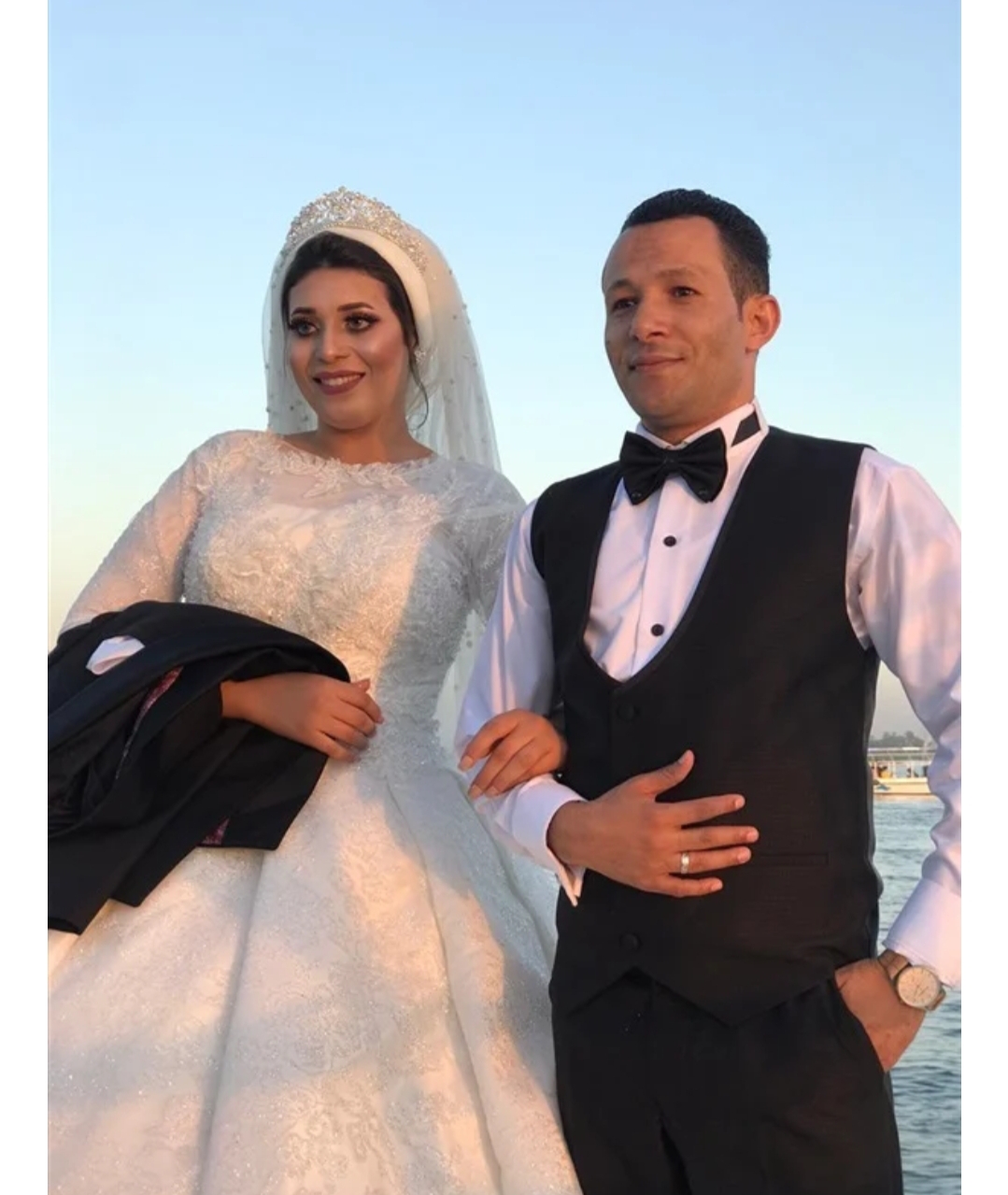 بالصور...زفاف الزميل فتحى سليمان والمستشارة أفنان محمد