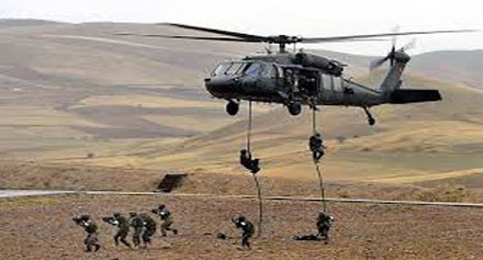 شاهد.. القوات الخاصة القطرية أثناء التدريب على الإقتحام المسلح.. اوعاااااا وشك  (فيديو)