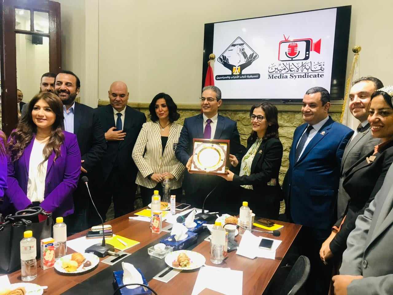 نقابه الإعلاميين تستضيف تنسيقية شباب الأحزاب والسياسيين " ماذا يريد الإعلاميون من رئيس مصر القادم " 
