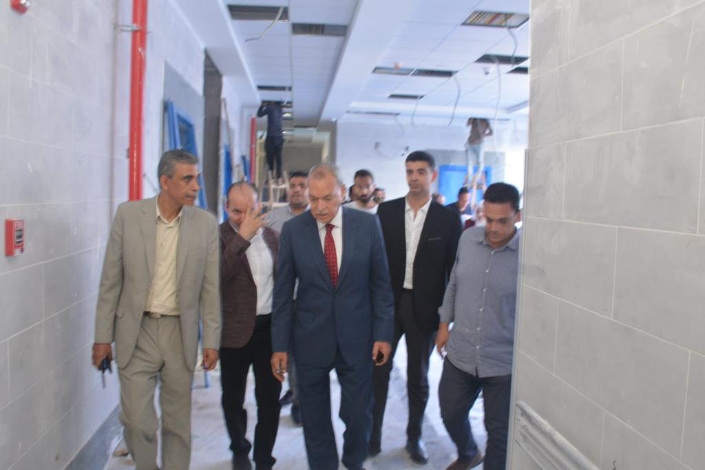 محافظ القليوبية يتفقد عددًا من المنشآت الطبية بمدينة شبين القناطر ضمن مبادرة حياة كريمة