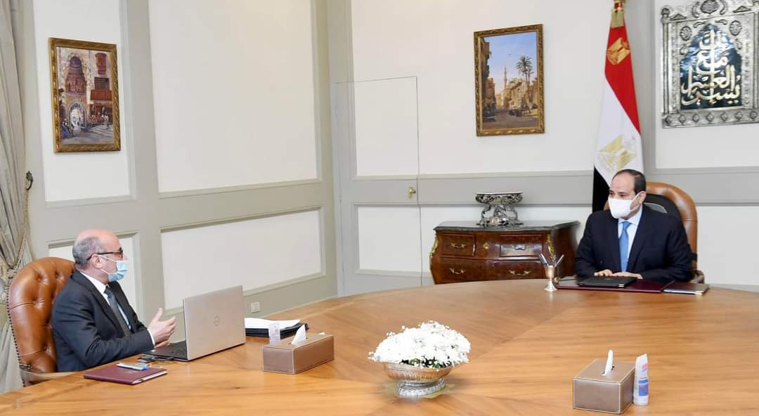 الرئيس عبد الفتاح السيسي يجتمع  اليوم مع المستشار عمر مروان وزير العدل