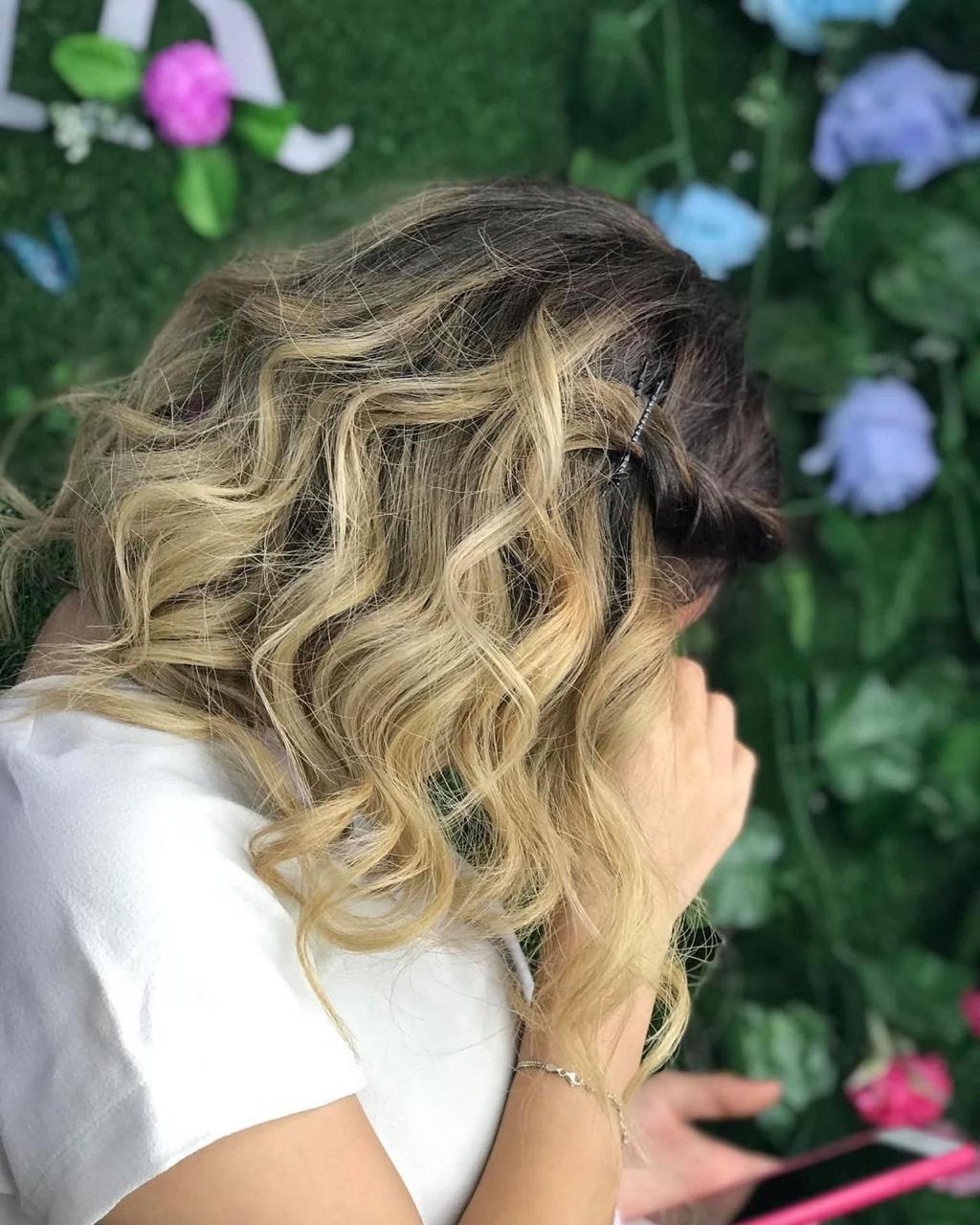 بالصور: صبغه شعر مع عامل حمايه لمنع تلف الشعرمع وفاء سمير