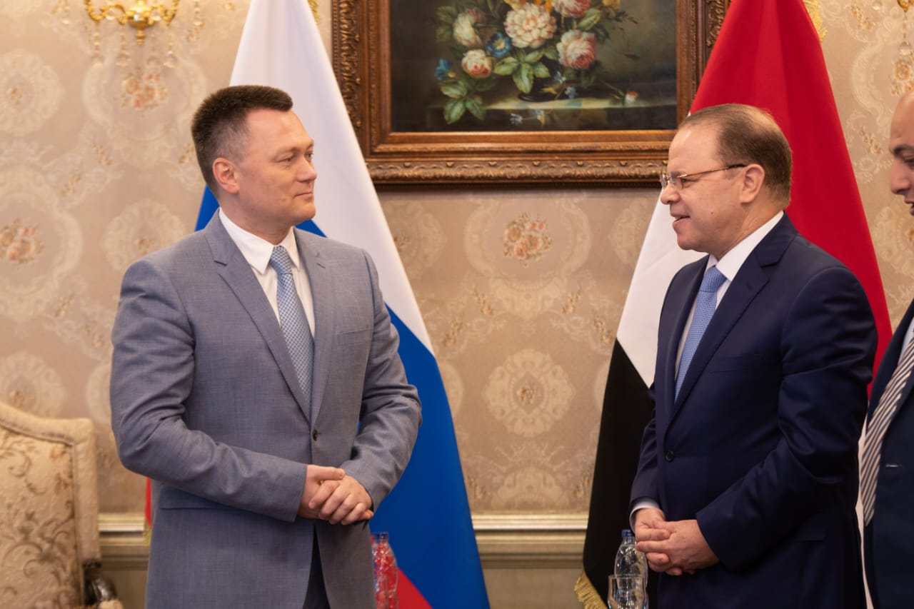 النائب العام الروسي ايغور كراسنوف يصل مصر للقاء المستشار حمادة الصاوى