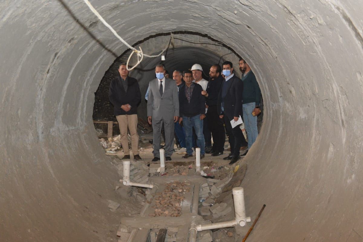 محافظ القليوبية يقوم بجولة لمدينة شبرا الخيمة لمتابعة المشروعات الجاري تنفيذها بالمدينة