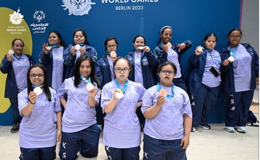 25 ميدالية حصيلة منتخبات المملكة في الألعاب العالمية للأولمبياد الخاص برلين 2023