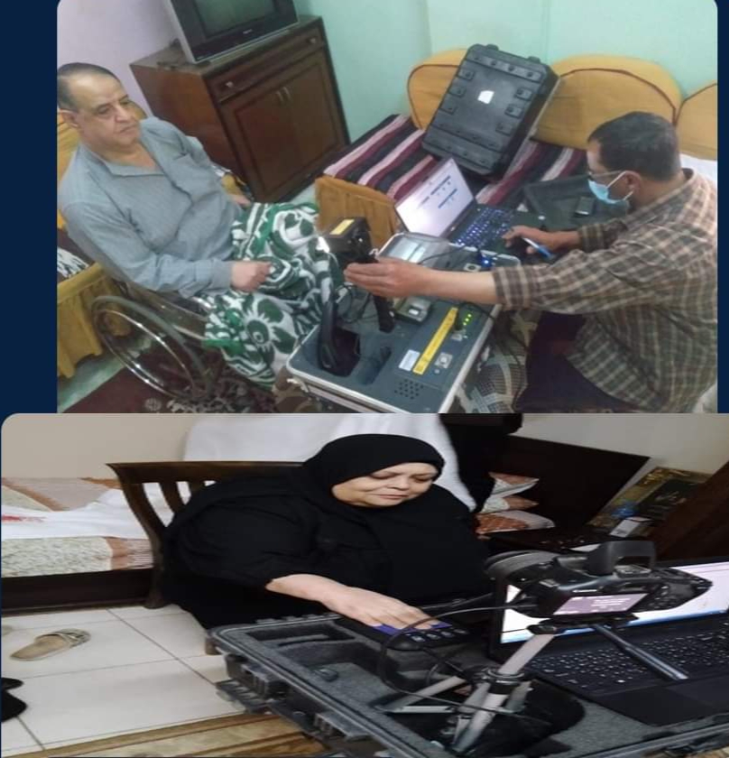 قوافل مجهزة لاستخراج البطاقات الممكنة للمواطنين