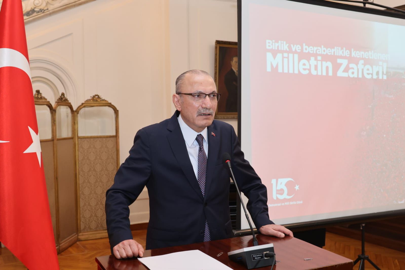 السفارة التركية بالقاهرة تحتفل بذكري "يوم الديمقراطية والوحدة الوطنية 15 يوليو"