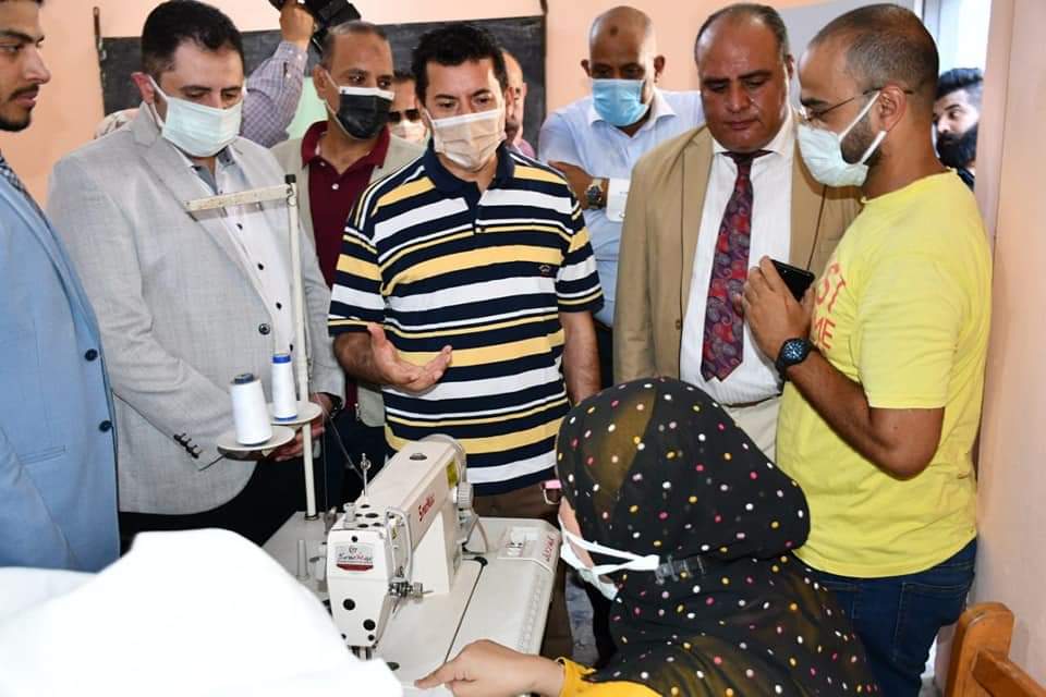 صبحي يستهل جولته التفقدية بالقاهرة بافتتاح أعمال تطوير مركز التكوين المهني بالساحل