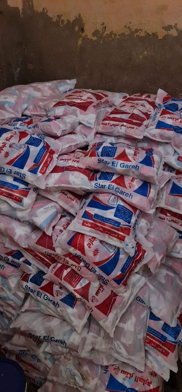 تموين البحيرة...ضبط 2000 كيس ملح طعام مجهول المصدر و30 شيكارة أسمدة مدعمة