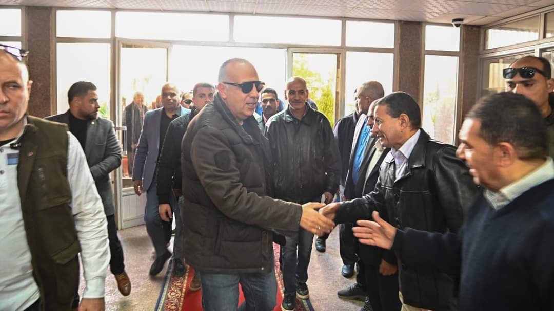 الدكتور سويلم يتفقد مشروعات الموارد المائية والري بشمال سيناء