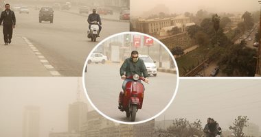 رياح مثيرة للرمال والأتربة تضرب البلاد وتمتد للعاصمة وتدهور الرؤية على الطرق