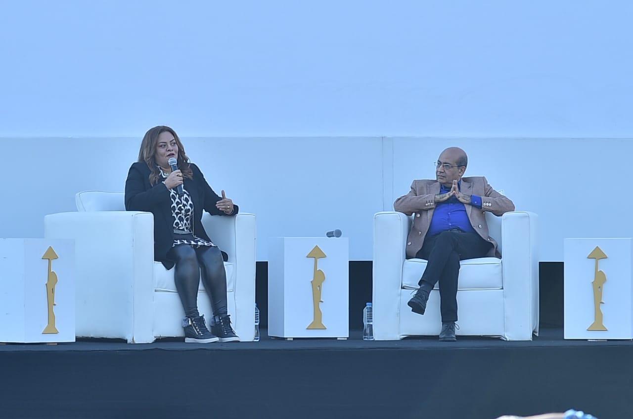 كاملة أبو ذكري تتحدث عن نجاحاتها في مهرجان القاهرة السينمائي