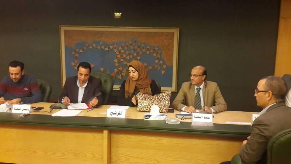 دعاء النجار تترشح لانتخابات نقابة الصحفيين على عضوية تحت السن