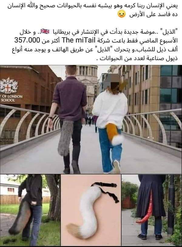 بيع 370 ألف ذيل للشباب في لندن