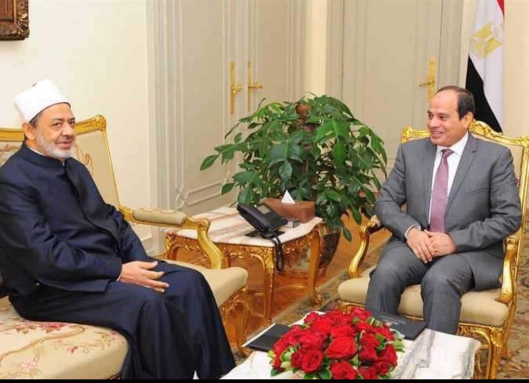 الإمام الأكبر يهنئ الرئيس لاختيار مصر لاستضافة "COP27" للتغير المناخي