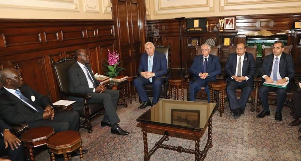 وزير الزراعة يلتقى رئيس مؤتمر الأطراف للأمم المتحدة المعني بالتصحر COP15 ويبحث معه آفاق التعاون المشترك