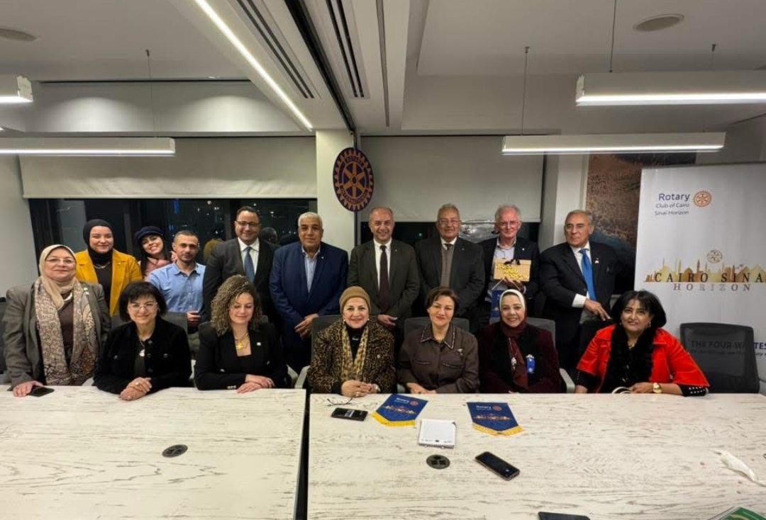 نظمها نادى  روتارى : " السلامه والصحه المهنيه من أجل بيئة عمل آمنة"