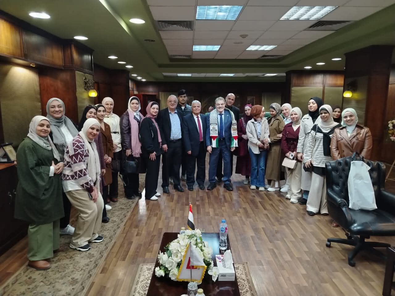 البدوي : قضية فلسطين أمن قومى و أسعى لإنشاء مصنع أدوية فى غزة  وتعيين الخريجين فى شركتى