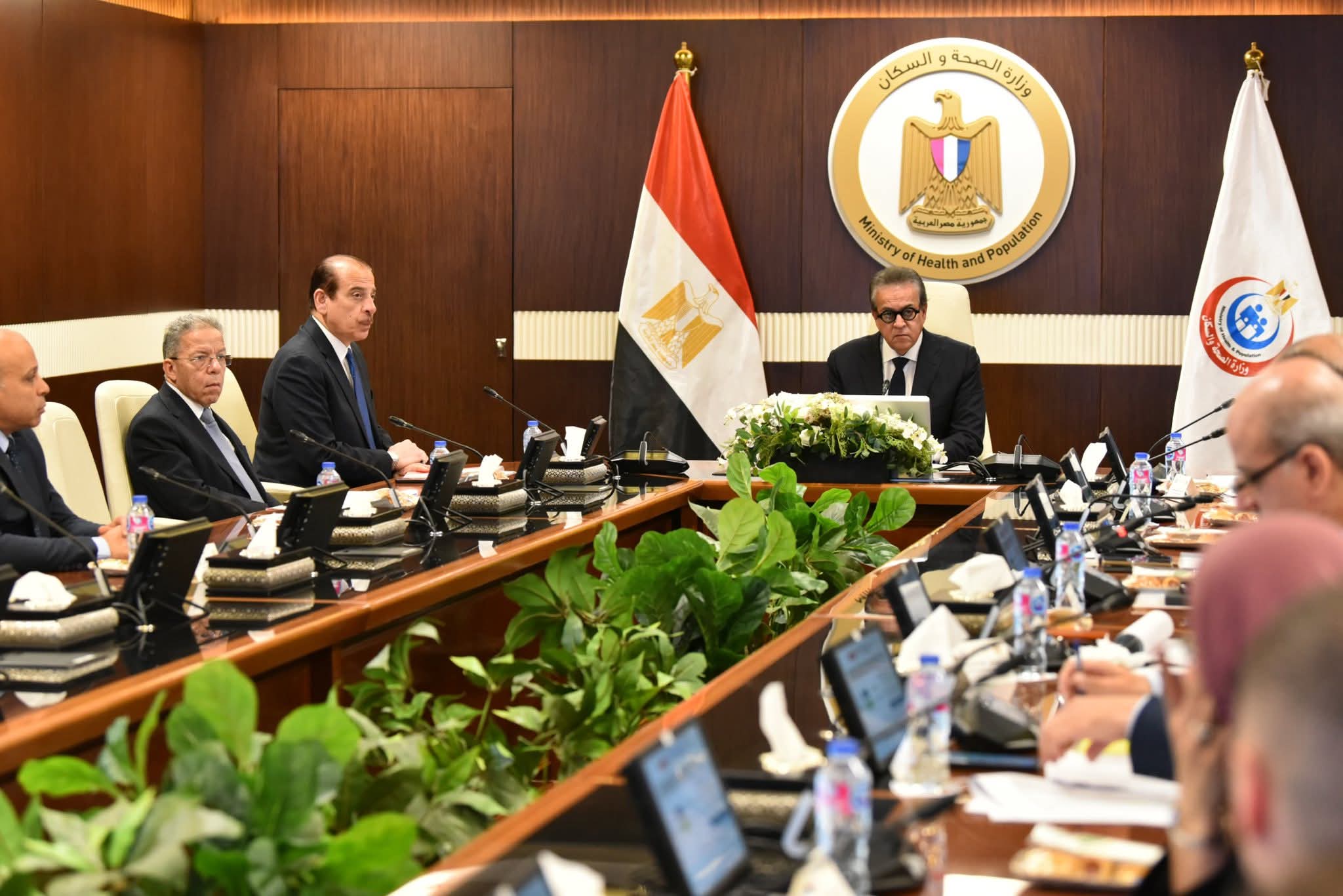وزير الصحة يترأس الاجتماع رقم 214 لمجلس إدارة الهيئة العامة للتأمين الصحي 