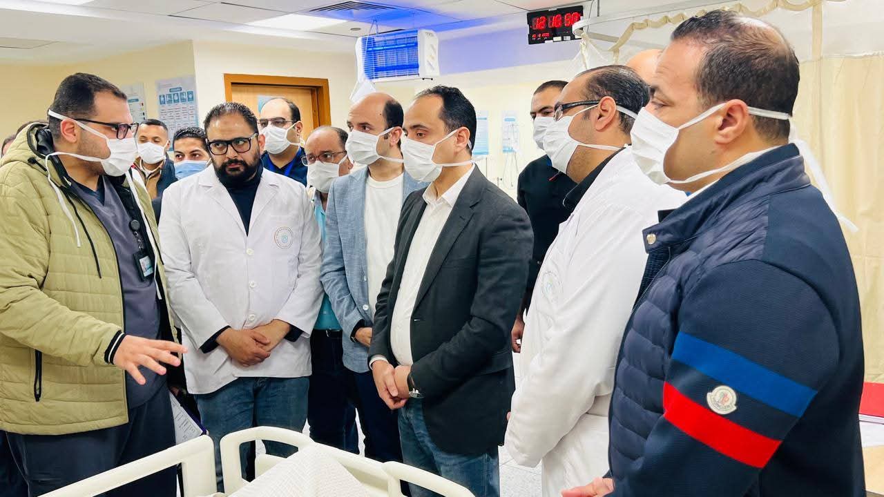 في ضوء توجيهات دولة رئيس مجلس الوزراء بتقديم الرعاية الطبية العاجلة لمصابي حادث محور 30 يونيو جنوب بورسعيد