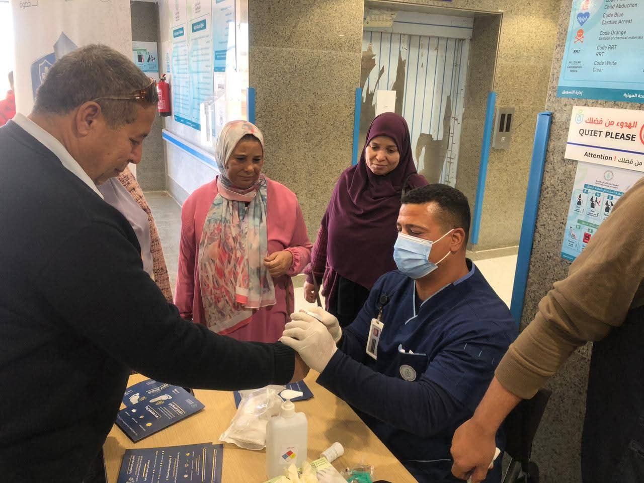 صور: انطلاق  حملة "خطوة بخطوة" لحماية مرضى السكري  في جنوب سيناء