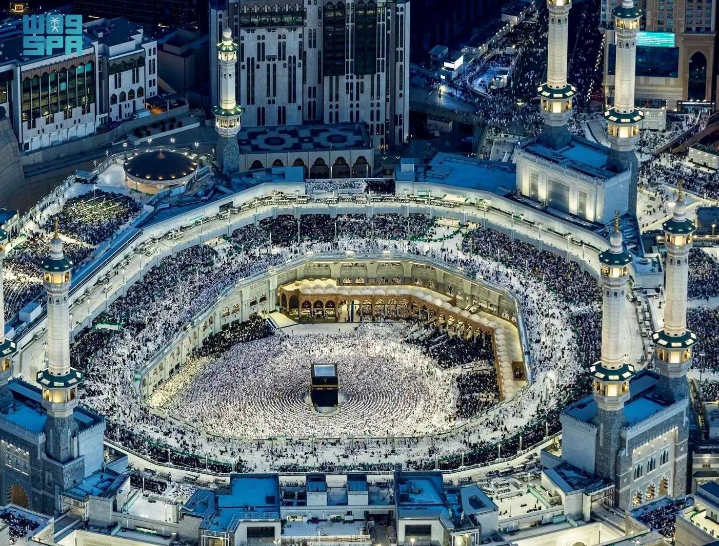 96 مليون قاصد للحرمين الشريفين خلال عشرين يومًا من شهر رمضان الكريم