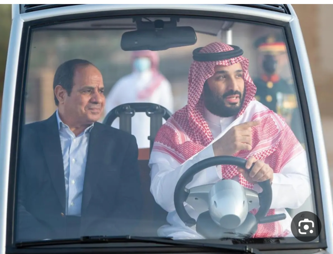  ابن سالمان يتلقى اتصالًا هاتفيًا من رئيس جمهورية مصر العربية
