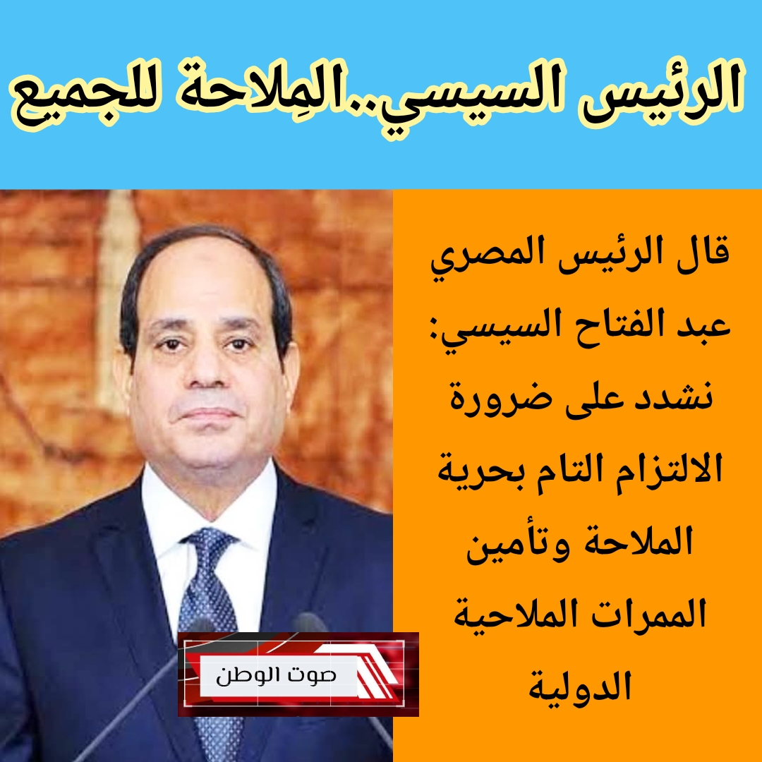 صوت الوطن تنشر كلمة الرئيس السيسي في قبرص