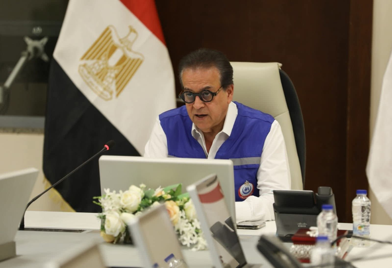 وزير الصحة يعلن خطة تأمين طبي شاملة لاحتفالات عيد الأضحى 2026 خلال ترؤسه اجتماع غرفة الأزمات المركزية… 
