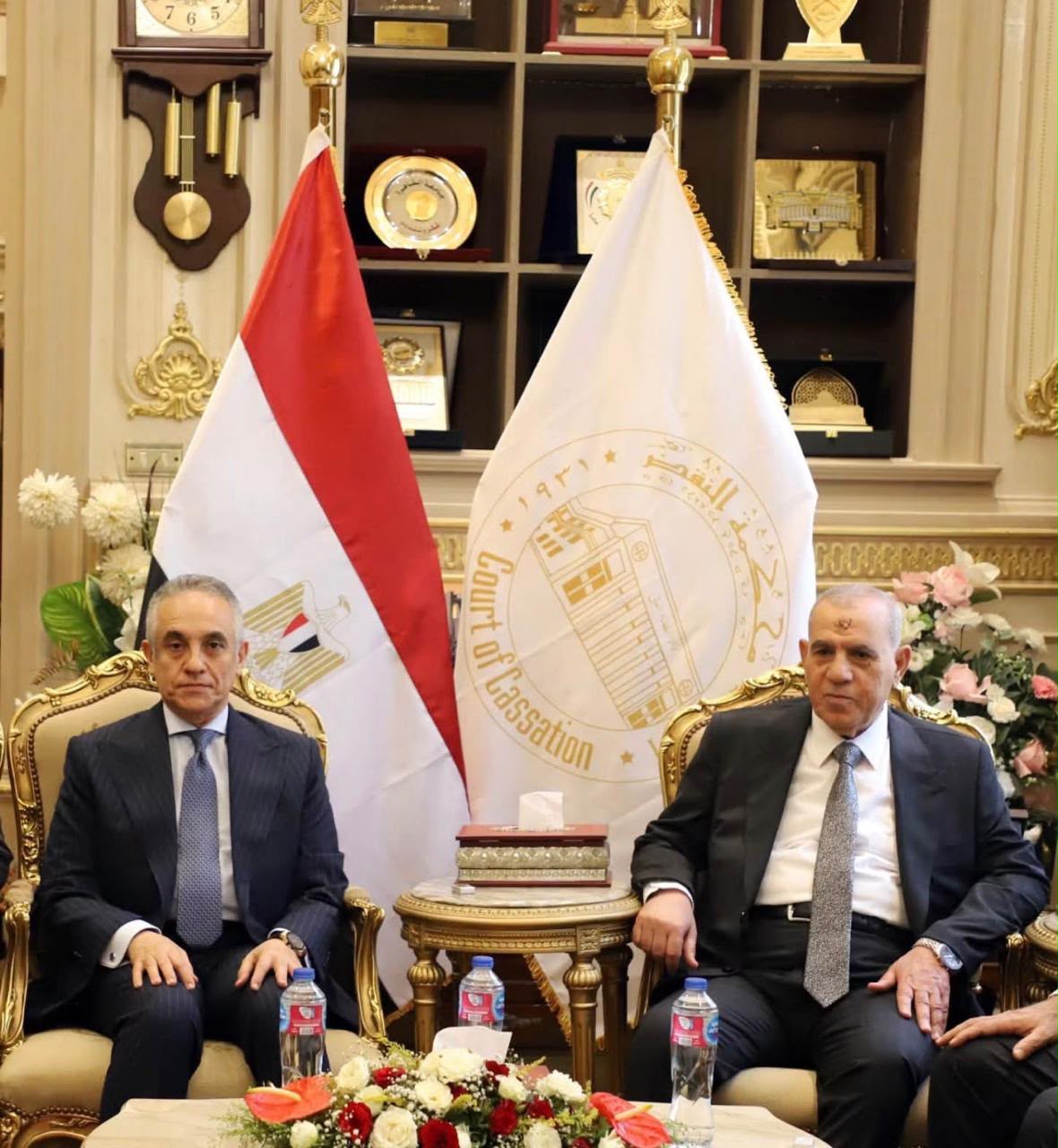 وزير العدل يهنئ مجلس القضاء  بتشكيله الجديد ...ويشهد بروتوكول لتطوير منظومة العدالة وتحقيق التكامل بين الجهات القضائية.