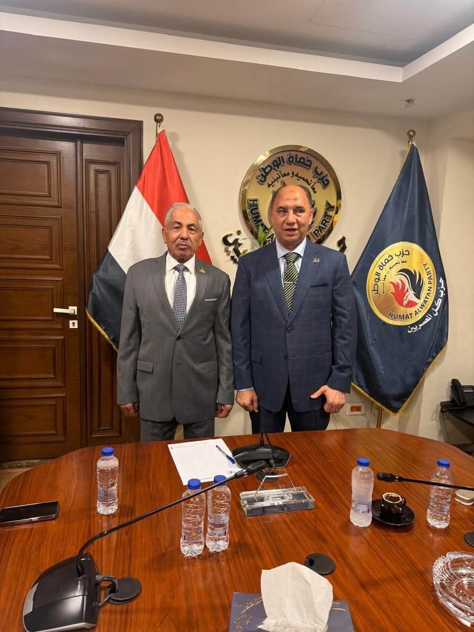 طارق عبدالعظيم سليمان أمينًا للتنظيم بحزب حماة الوطن في الجيزة