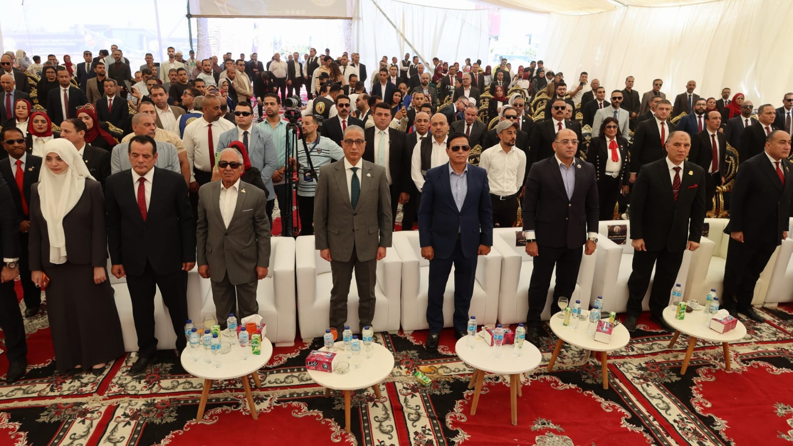 حماة الوطن بالجيزة يطلق شرارة احتفالات نصر أكتوبر.. و60 ألف كرتونة مواد غذائية هدية لأهالينا