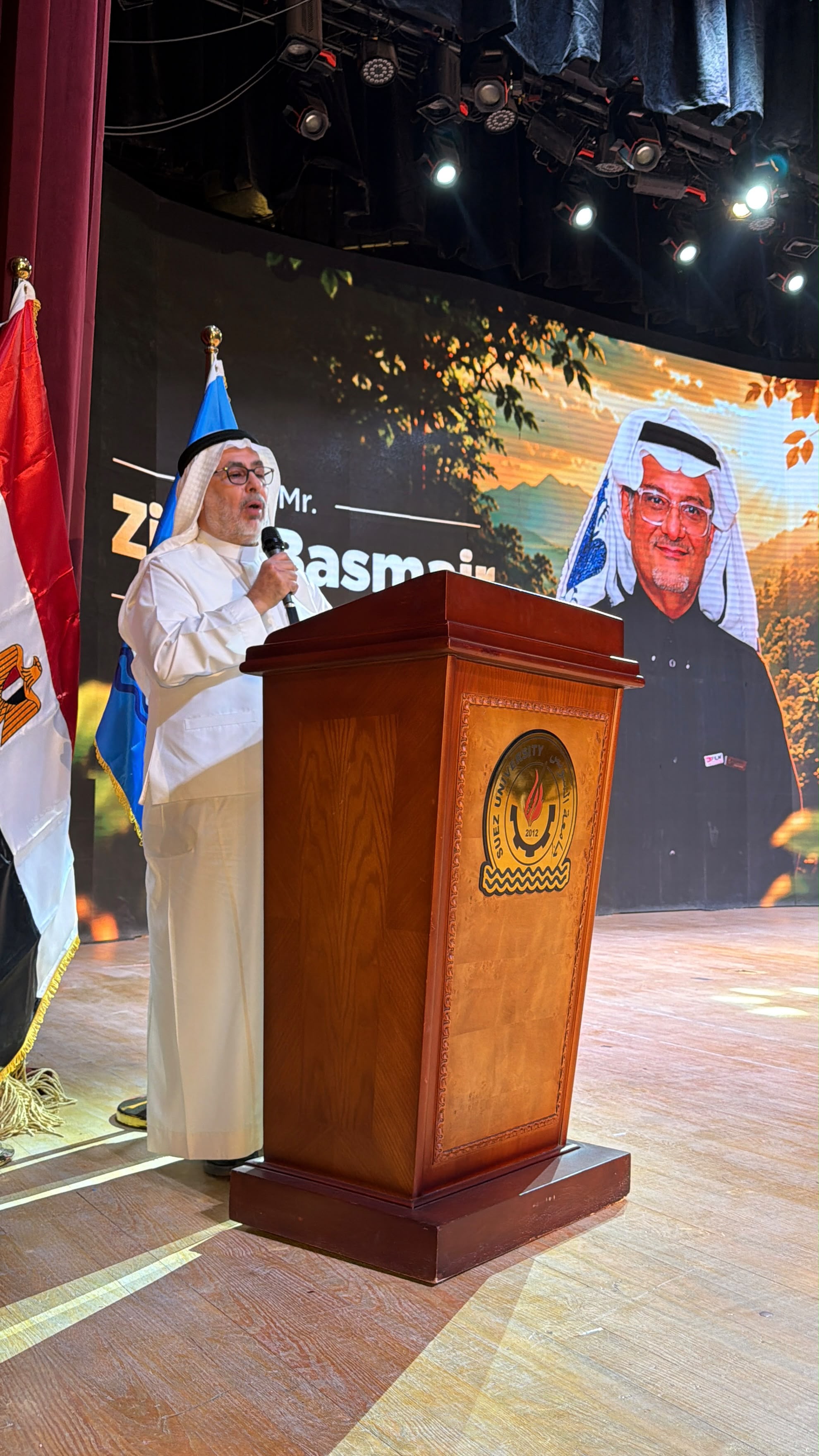 عمر الجاسر يشارك بافتتاح مهرجان السويس السينمائي 